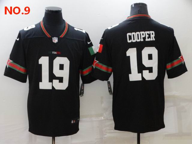 Men's Dallas Cowboys #19 Amari Cooper Jerseys NO.9;